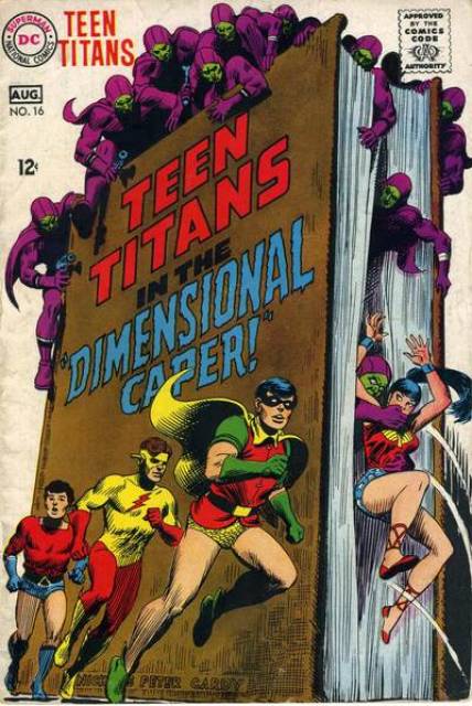 Teen Titans #16 comic cover