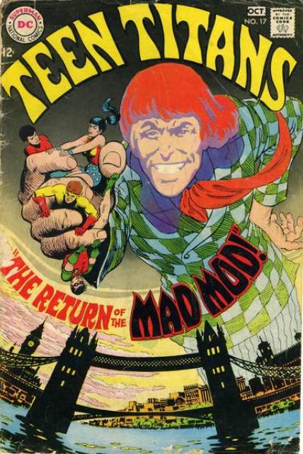Teen Titans #17 comic cover
