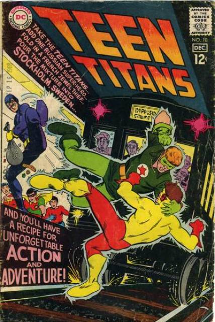 Teen Titans #18 comic cover