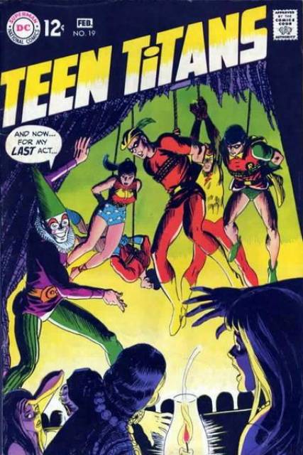 Teen Titans #19 comic cover