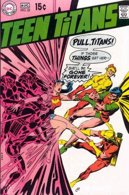 Teen Titans #22 comic cover