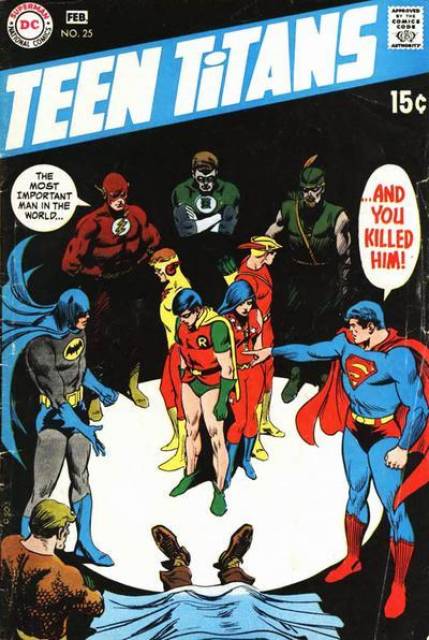 Teen Titans #25 comic cover