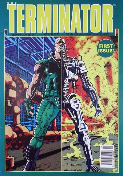 Terminator #1 comic cover