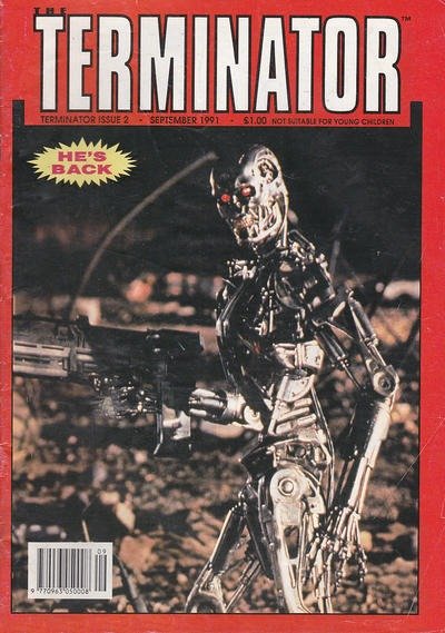 Terminator #2 comic cover