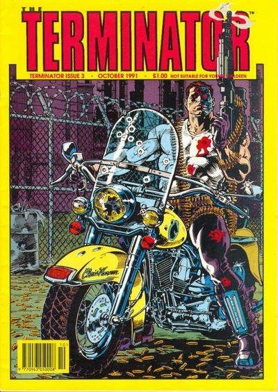 Terminator #3 comic cover