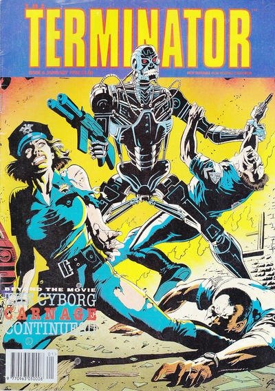 Terminator #6 comic cover
