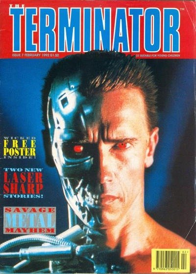 Terminator #7 comic cover