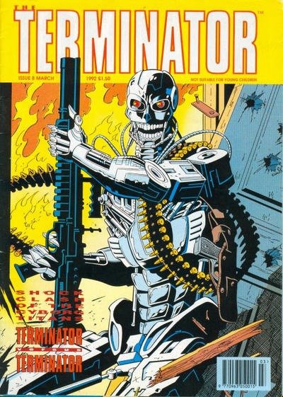 Terminator #8 comic cover