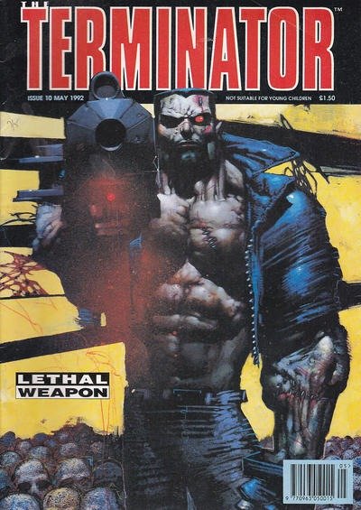 Terminator #10 comic cover