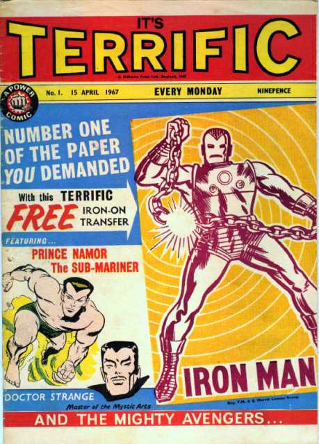 Terrific #1 comic cover