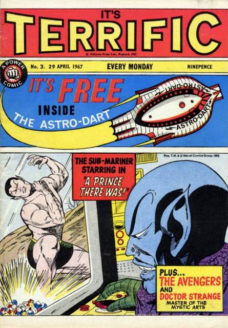 Terrific #3 with free gift comic cover