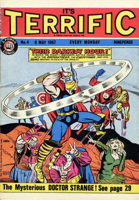 Terrific #4 comic cover