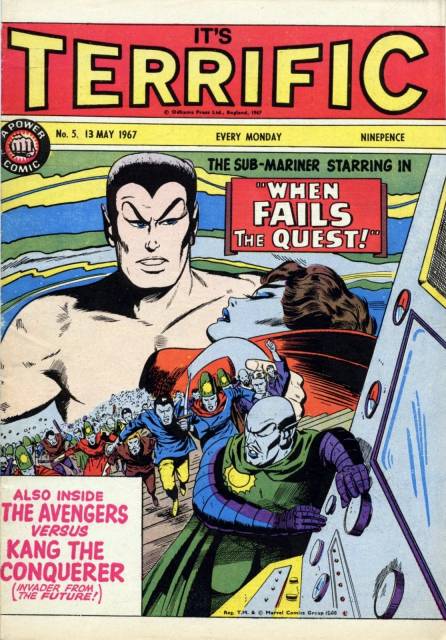 Terrific #5 comic cover