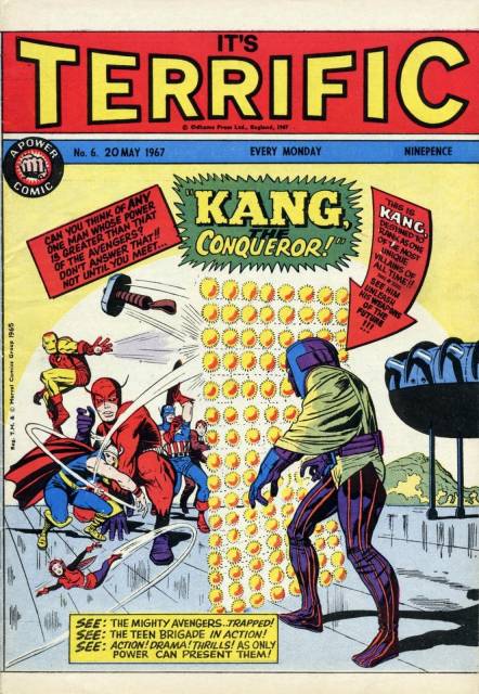 Terrific #6 comic cover