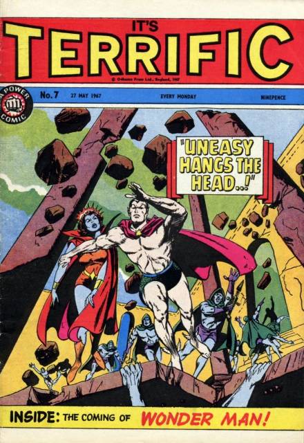 Terrific #7 comic cover