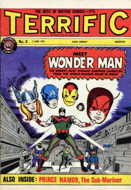 Terrific #8 comic cover