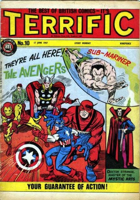 Terrific #10 comic cover