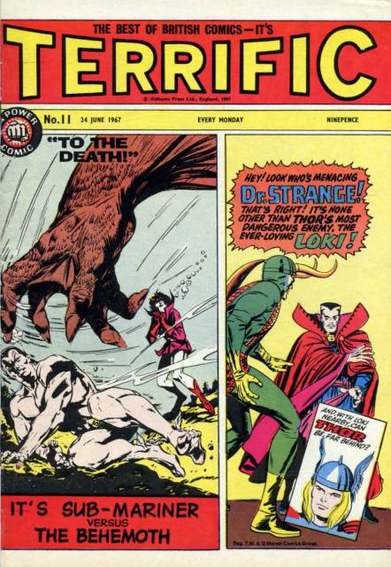 Terrific #11 comic cover