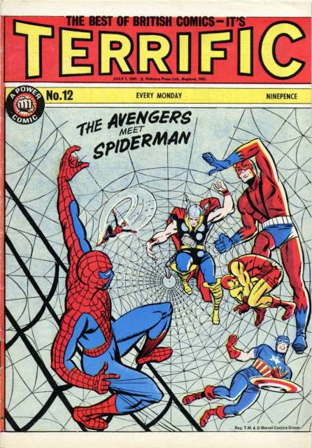 Terrific #12 comic cover