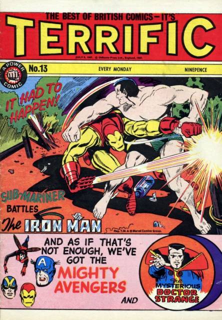 Terrific #13 comic cover