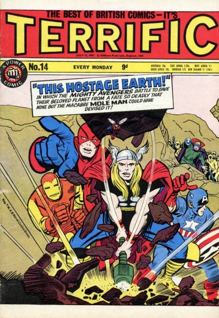 Terrific #14 comic cover
