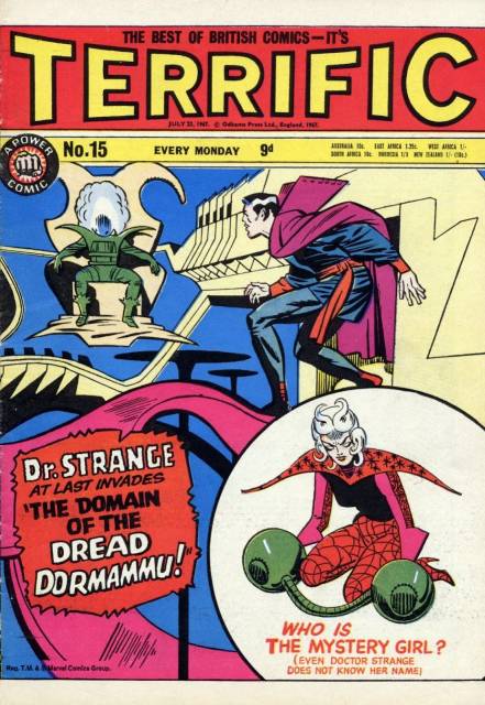 Terrific #15 comic cover
