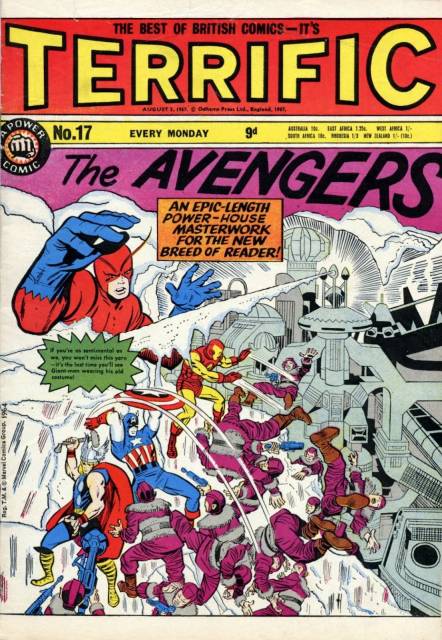 Terrific #17 comic cover