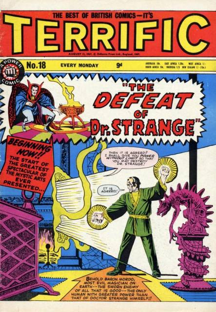 Terrific #18 comic cover