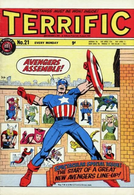 Terrific #21 comic cover