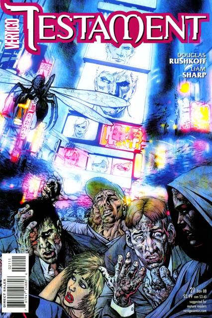 Testament #21 comic cover