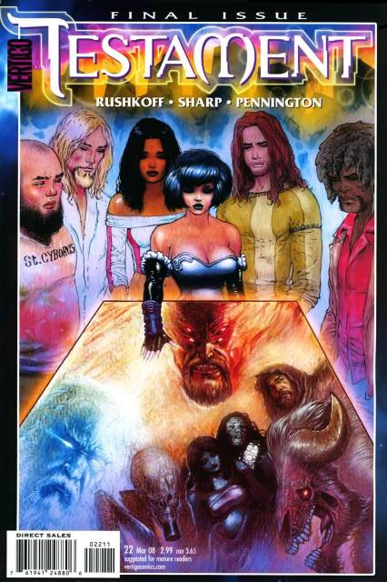 Testament #22 comic cover