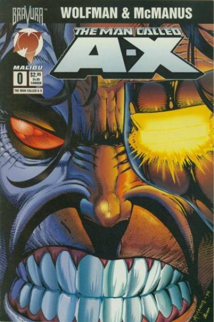The Man Called A X #0 comic cover