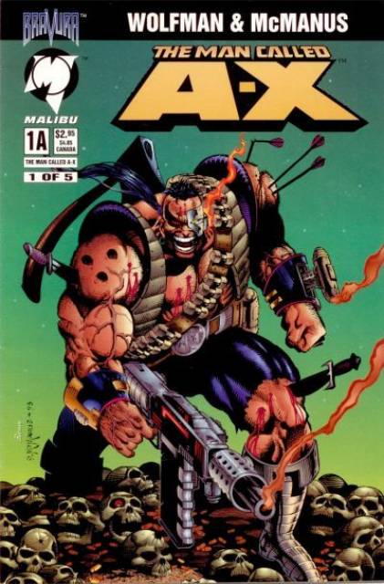 The Man Called A X #1 comic cover