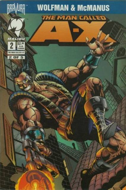 The Man Called A X #2 comic cover