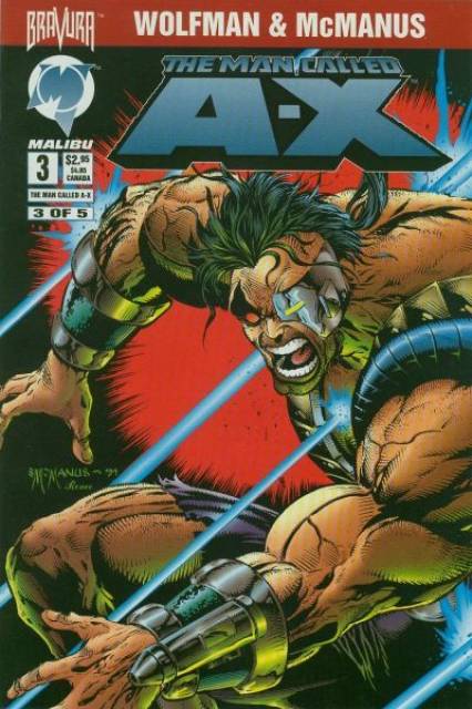The Man Called A X #3 comic cover