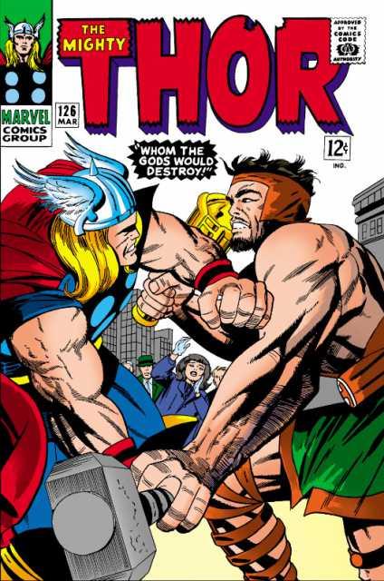 Thor #126 comic cover