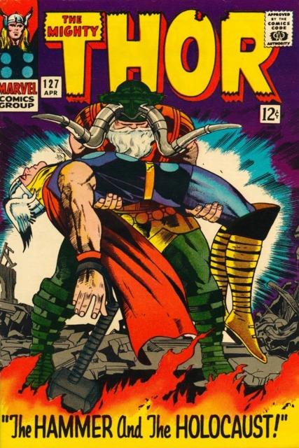 Thor #127 comic cover