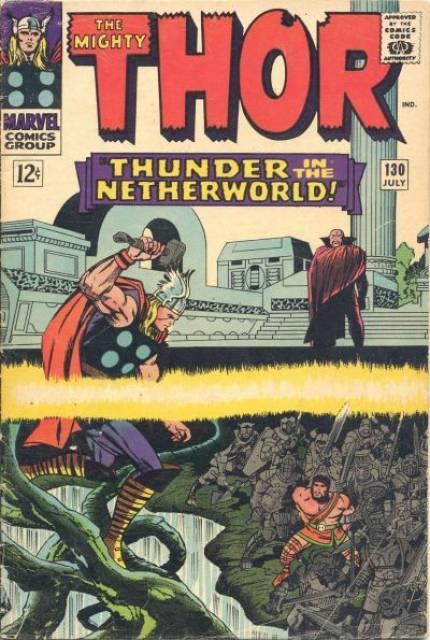 Thor #130 comic cover