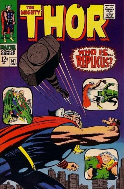 Thor #141 comic cover