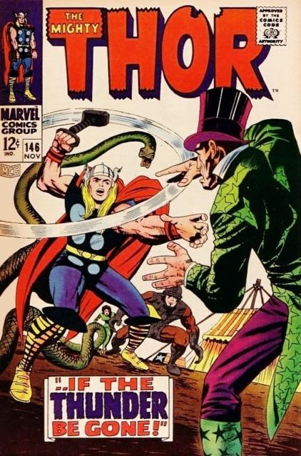 Thor #146 comic cover