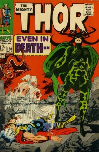 Thor #150 comic cover