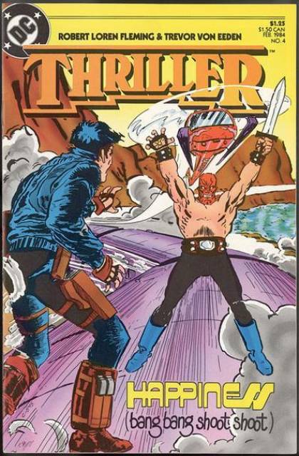 Thriller #4 comic cover