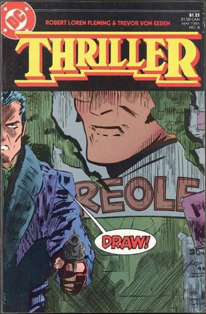 Thriller #6 comic cover