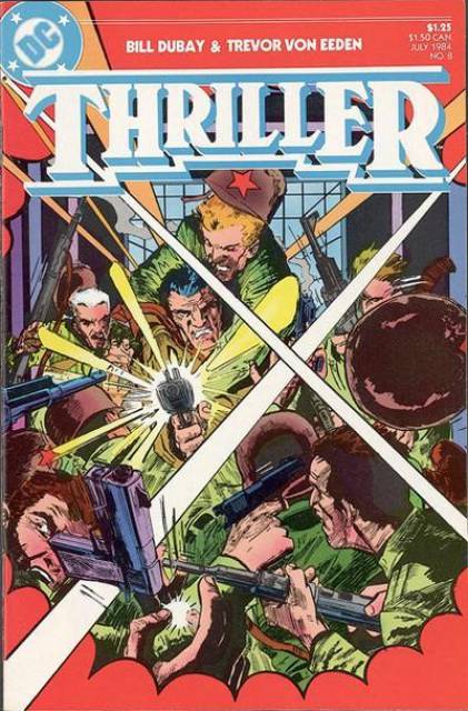 Thriller #8 comic cover
