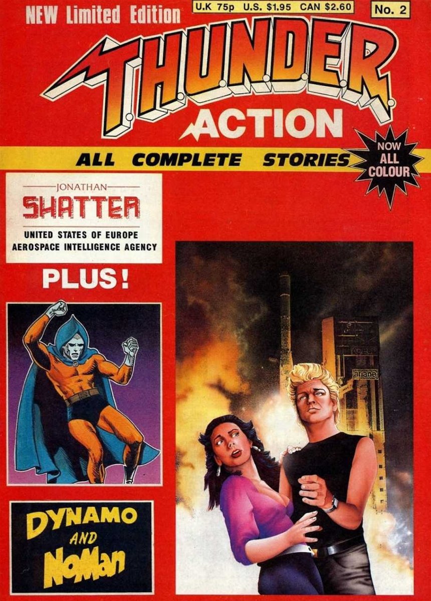 Thunder Action #2 comic cover