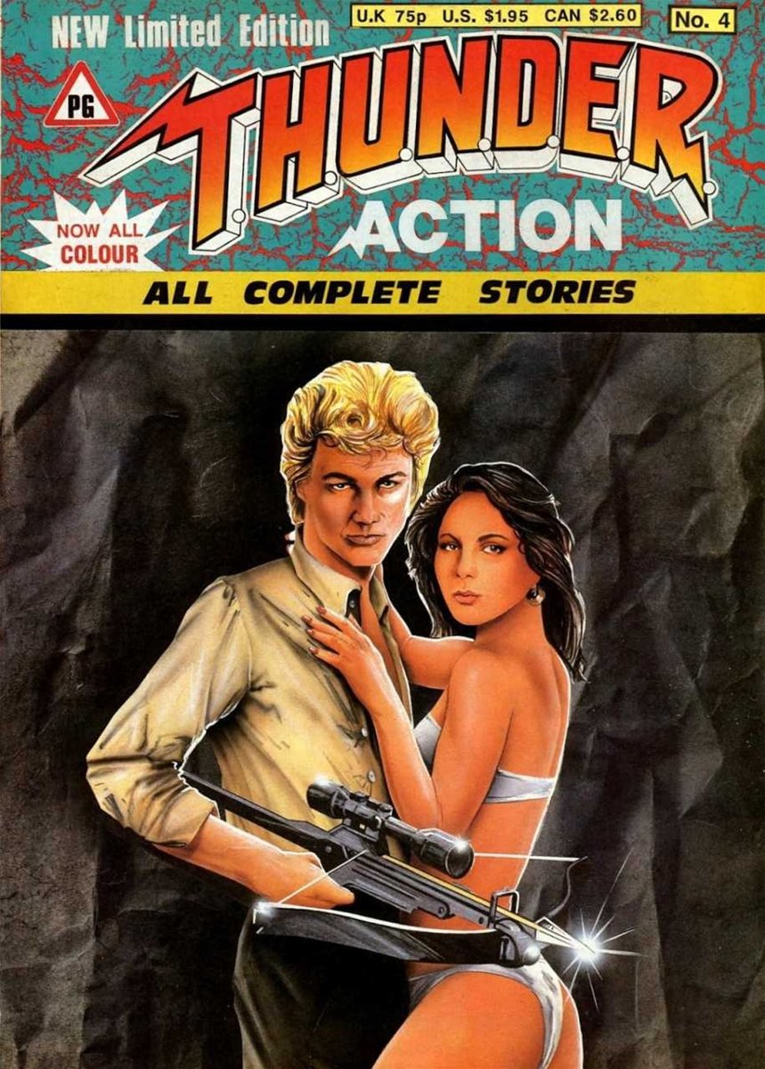 Thunder Action #4 comic cover