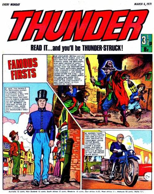 Thunder #21 comic cover