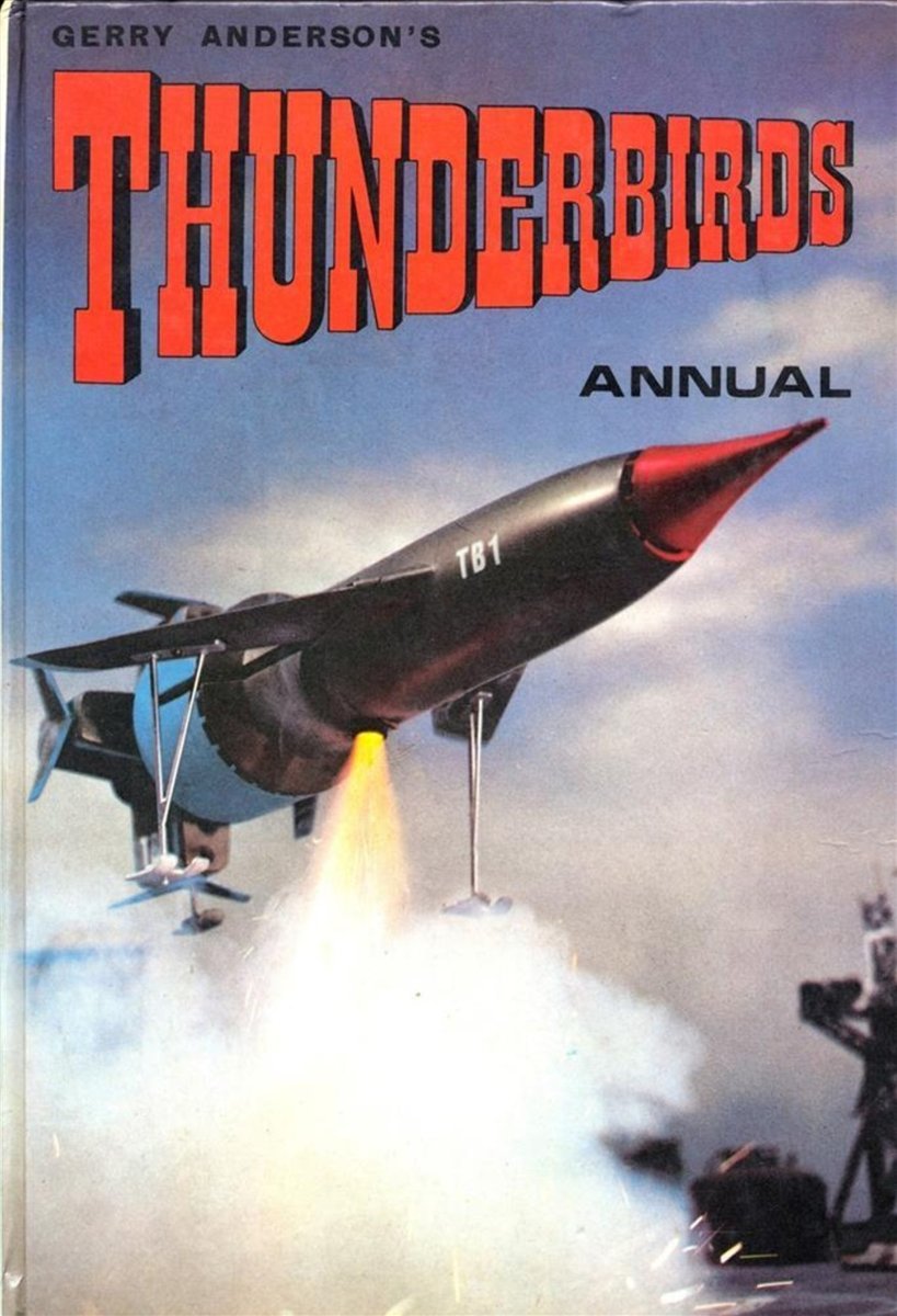 Thunderbirds Annual 1968 comic cover