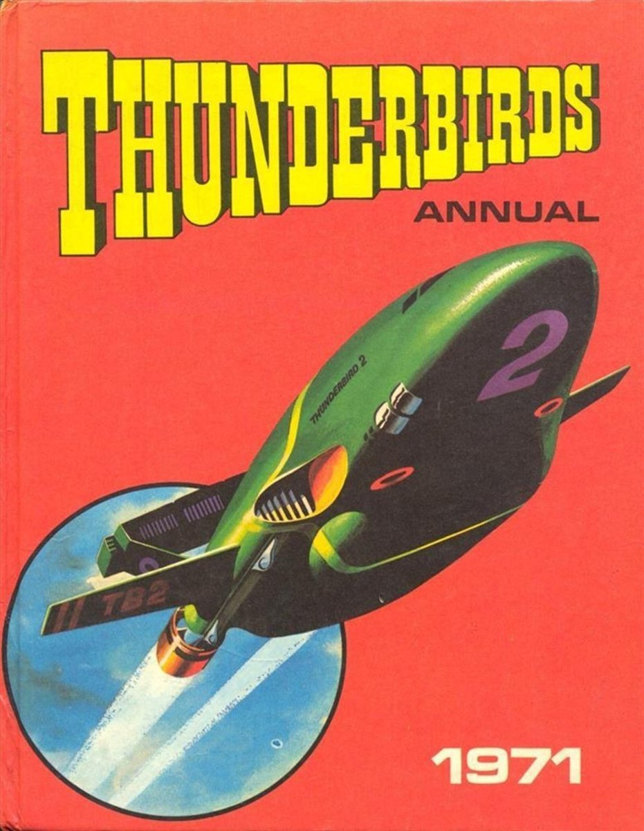 Thunderbirds Annual 1971 comic cover