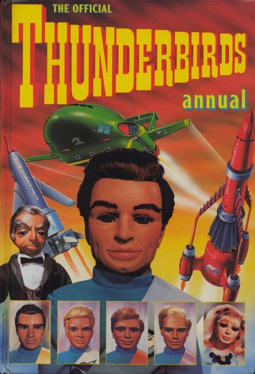 Thunderbirds Annual 1992 comic cover